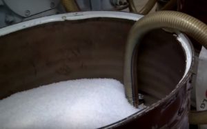 Ingredientes para produção de grama sintética
