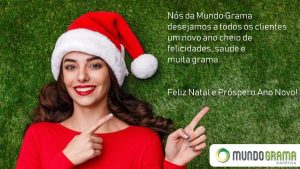 Nós da Mundo Grama desejamos a todos os clientes um novo ano cheio de felicidades, saúde e muita grama.