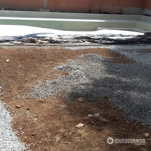 Pedras para compactação e drenagem
